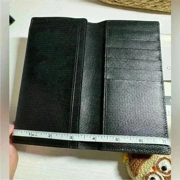GUCCI MEN/WOMAN LONG WALLET MADE IN ITALY - Picture 14 of 15